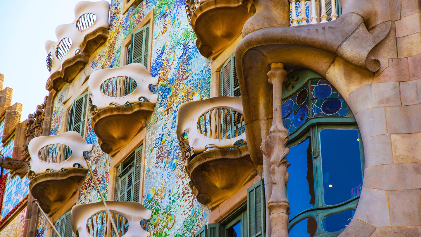 Casa Batlló de Gaudí, a Barcelona, a una hora d'Igualada